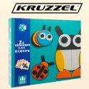 Układanka drewniana- puzzle Kruzzel 22426 KRUZZEL
