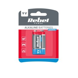 Bateria alkaliczna REBEL EXTREME 9V 6LR6 Rebel