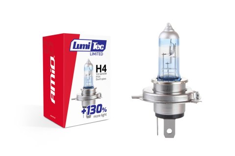 02131 Żarówka halogenowa H3 12V 55W LumiTec Limited +130% AMiO