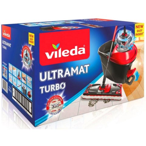 Zestaw mop płaski obr. Vileda Ultramat Turbo box Vileda