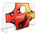 Bramka do piłki nożnej 245 x 155 x 80 cm + mata celownicza Neo-Sport