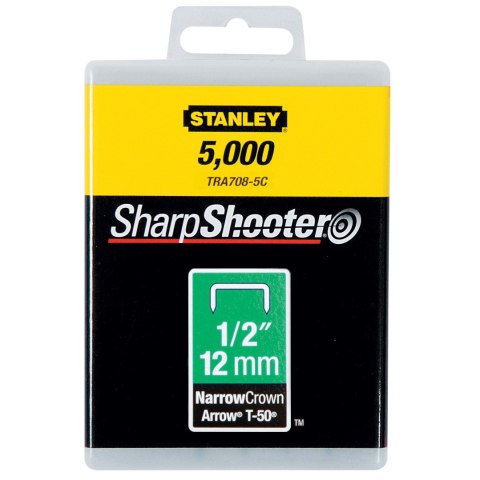 TRA7085T Zszywka typ G, 4/11/140, 12 mm, 5000 sztuk, Stanley 1-TRA708-5T Stanley