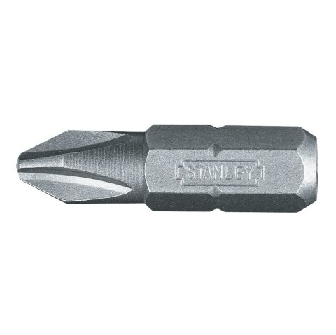 Końcówka phillips nr.2/25mm, uchwyt 6-kąt 1/4" szt.25 [p] Stanley