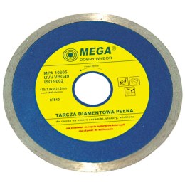 Tarcza diamentowa pełna (mat.bud) 115*1.9*5.0*22.2 Mega