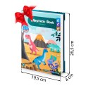 Książka magnetyczna Puzzle Dinozaury RK-770 Ricokids