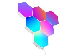 Sześciokątne lampy RGB Tracer Ambience - Smart Hexagon TRACER