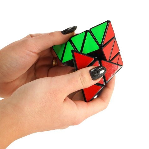 Gra logiczna kostka łamigłówka pyraminx 9,7cm Gra logiczna kostka łamigłówka pyraminx 9,7cm