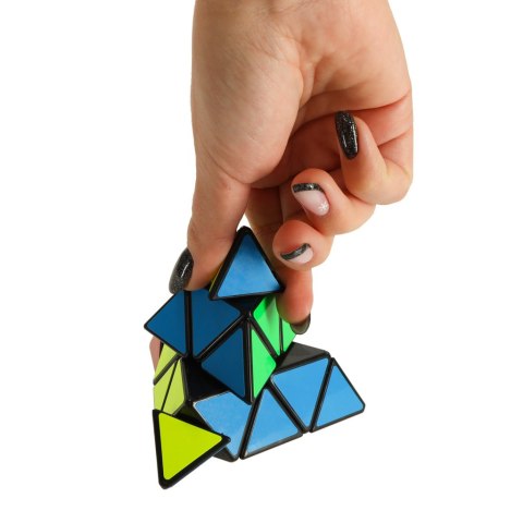 Gra logiczna kostka łamigłówka pyraminx 9,7cm Gra logiczna kostka łamigłówka pyraminx 9,7cm