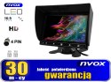 Monitor samochodowy lub wolnostojący LCD 7cali cali HD AV z obsługa do 2 kamer 4PIN 12V... (NVOX NVOX