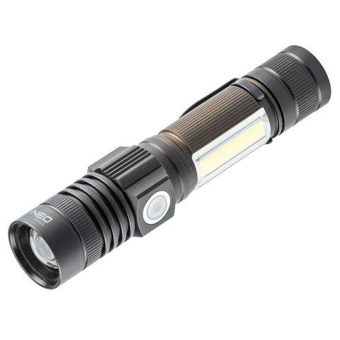 Latarka akumulatorowa USB 800 lm 2 w 1 CREE T6 LED NEO