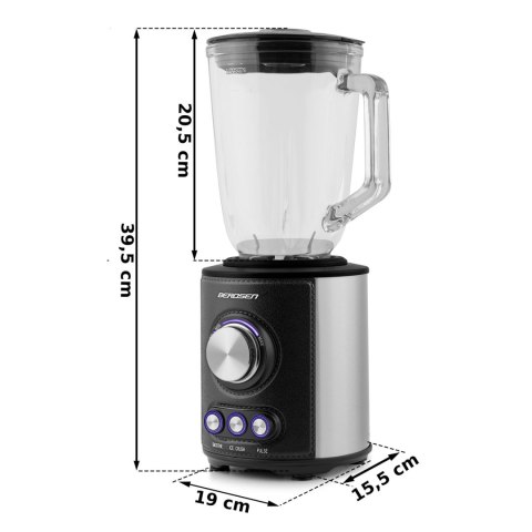 Blender kielichowy 800W BD-751 Berdsen czarny Berdsen Blender kielichowy 800W BD-751 Berdsen czarny Berdsen