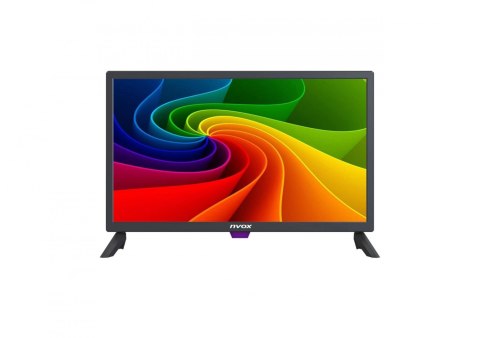 Telewizor nvox digital hdtv led 24cali z tunerem dvbt/t2 hevc/h.265 12/24/230v NVOX