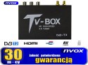 Samochodowy tuner telewizji cyfrowej dvbt/t2 hevc/h.265 usb hdmi av NVOX