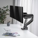 Uchwyt biurkowy na dwa monitory uniwersalny Ergo Office, sprężyna gazowa 17"-35" 15kg, VESA 75x75 / 100x100, ER-446 Ergo Office