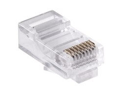 Wtyk telefon. RJ45 8P 8C(drut) LP