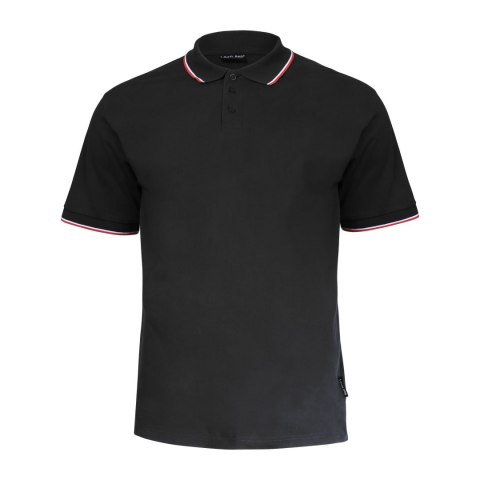 Koszulka polo 190g/m2, czarna, "2xl", ce, lahti Lahti Pro