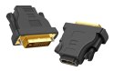 HD6 Adapter gniazdo hdmi-wtyk dvi gold ATL