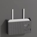 AG986A Uchwyt półka na router wifi czarny ATL