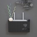 AG986A Uchwyt półka na router wifi czarny ATL