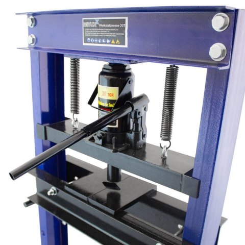 HYDRAULICZNA PRASA WARSZTATOWA 20-TONOWA PRASA TRZPIENIOWA RAMOWA BITUXX BITUXX HYDRAULICZNA PRASA WARSZTATOWA 20-TONOWA PRASA TRZPIENIOWA RAMOWA BITUXX BITUXX
