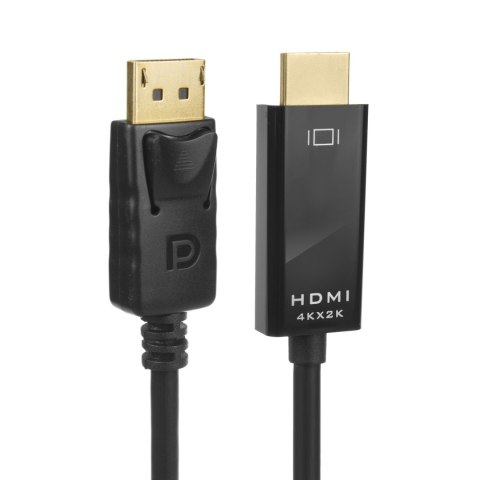 Kabel Display Port (DP) - HDMI Maclean, 4K/30Hz, 1.8m, MCTV-714 Maclean