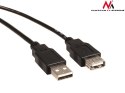 Kabel USB 2.0 Maclean, gniazdo-wtyk, 3m, MCTV-744 Maclean