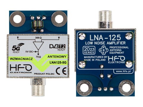 77-266# Wzmacniacz antenowy lna-125-5g 14db hfo oryginał Blow