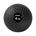 Mała piłka lekarska do ćwiczeń rehabilitacyjna Slam Ball 23cm 4kg, REBEL ACTIVE Rebel