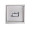 Odpływ kwadratowy prysznicowy kratka 30x30cm z maskownicą stal nierdzewna Edelstahl BITUXX®