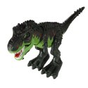 Dinozaur T-REX elektroniczny chodzi ryczy zielony