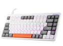 Klawiatura mechaniczna Tracer FINA 84 White/Grey (Outemu Red Switch) TRACER