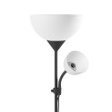 Lampa stojąca podłogowa URLAR, 175 cm, max 25W E27, max 25W E14, czarna Orno