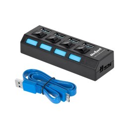 HUB USB 3.0 4 portowy Rebel Rebel