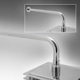 RAMIĘ Do deszczownicy prysznicowej OKRĄGŁE ŚCIENNE 38cm Stal BITUXX