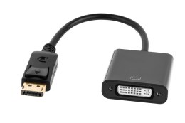 Złącze adapter wtyk DISPLAYPORT - gniazdo DVI (24+5) Cabletech