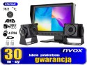 Monitor samochodowy lcd 9cali ahd 4pin z funkcją rejestratora 12v 24v oraz 2 kamery ahd NVOX