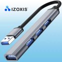 HUB USB- 1 port 3.0 + 3 porty 2.0 Izoxis 23316 ISO TRADE