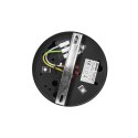 KORIN 13, oprawa typu downlight, 60W, E27, stal, czarna Orno