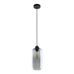 LAZIO 1P, lampa wisząca, E27 max.15W, czarna Orno