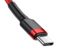 BASEUS Kabel USB-C - USB-C 2,0m Cafule PD 2.0 QC 3.0 60W (CATKLF-H09) Red Baseus