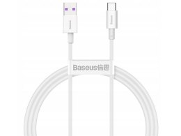 BASEUS Kabel USB do USB-C Superior Series, 66W, 1m (CATYS-02) Biały Baseus