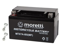 82-352# Akumulator motocyklowy 12v 7ah mtx7a-bs moretti Blow