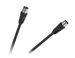 Kabel TV - VIDEO czarny 5,0m LP