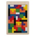 Układanka drewniana- puzzle/ tetris Kruzzel 22667 KRUZZEL