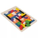 Układanka drewniana- puzzle/ tetris Kruzzel 22667 KRUZZEL