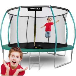 Trampolina ogrodowa profilowana 12ft/374cm z siatką wewnętrzną Neo-Sport Neo-Sport