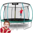 Trampolina ogrodowa profilowana 14ft/435cm z siatką wewnętrzną Neo-Sport Neo-Sport