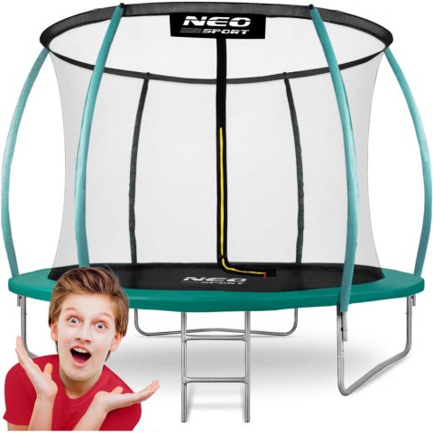 Trampolina ogrodowa profilowana 8ft/252cm z siatką wewnętrzną Neo-Sport Neo-Sport