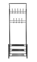 Wieszak na ubrania - stojak z półką na buty 15744 RUHHY