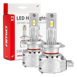 Żarówki samochodowe led x2 series canbus amio h7 amio-2973 AMiO